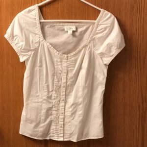 White button up top from Ann Taylor Loft